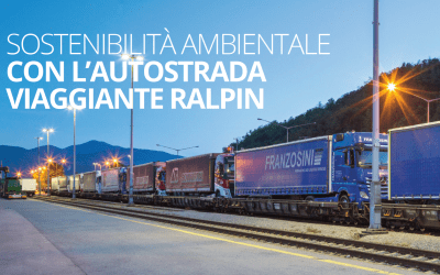 Environmental sustainability with the ralpin rolling motorway