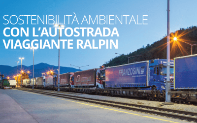 Sostenibilità ambientale con l’autostrada viaggiante ralpin