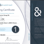 d&b-certificate